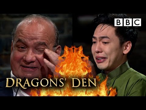 Inspiring pitch leaves Dragons in tears! | Dragons' Den - BBC
