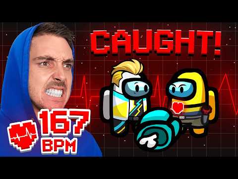 AMONG US IRL With Heart Rate Monitors!