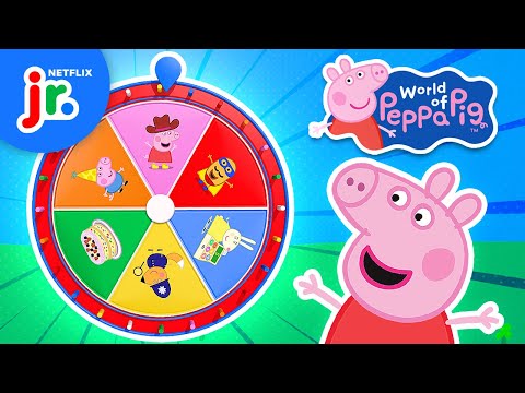 Peppa Pig’s Mystery Wheel of Games! | World of Peppa Pig | Netflix Jr