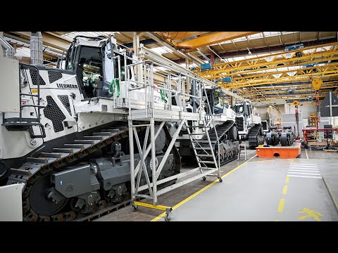 Inside the Liebherr Bulldozer Factory | FULL Production Process