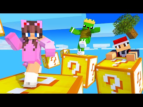 Das lustigste LUCKY BLOCK RENNEN in Minecraft!