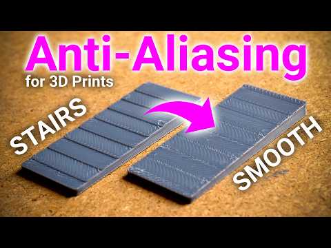 Anti-Aliasing for FDM 3D Printing Is Finally Here (Micro-Non-Planar Printing)