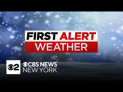 First Alert Weather: Snow expected in NYC late Saturday night - 12.13.25