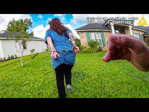 7 Months Pregnant Woman Run’s Twice From Police