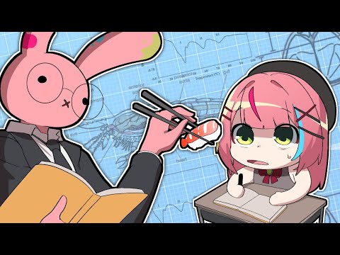 새우초밥 만드는데 해부도 들고 오는 이과페토.. [만들자! 자취요리!]