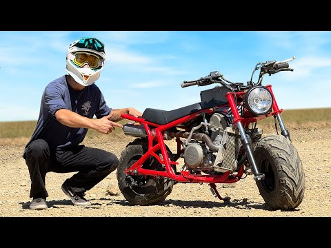 I 450 Swapped my Mini Bike
