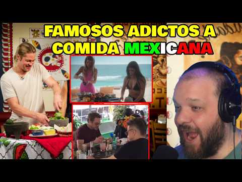 FAMOSOS DE TODO EL MUNDO NO PUEDEN DEJAR DE GOZAR CON COMIDA MEXICANA