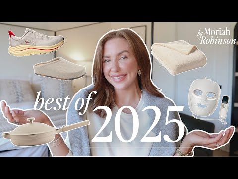 BEST OF 2025 | Yearly Favorites Video | EVERYTHING I loved (that'll i'll be using next year too!)