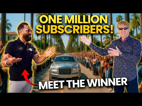 WE FINALLY FLEW HIM TO BEVERLY HILLS! MILLION SUBSCRIBER GIVEAWAY