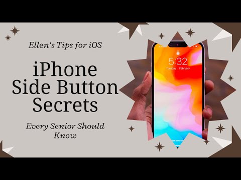iPhone Side Button Secrets Every Senior Should Know