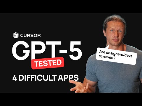 Can GPT-5 One-Shot 4 DIFFICULT Apps in Cursor?