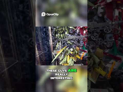 Cool Custom Gundam! Would you buy these!? #gundam #thriftshopping #japan