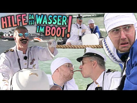 ZARBEX und SCHRADIN 🤬 AUF KOLLISIONSKURS💥😱 | BOOTSTOUR🚢 auf dem RHEIN (alles geht schief)