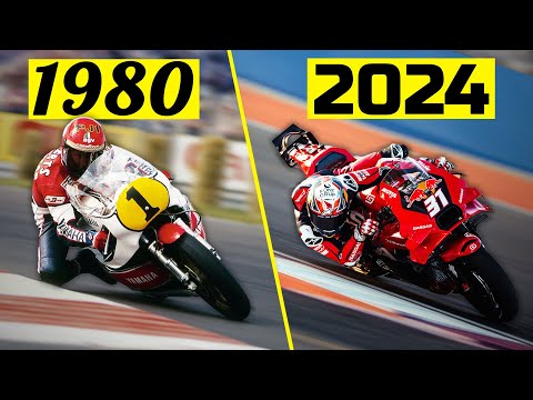The Evolution of MotoGP Bikes Explained in 15 Minutes