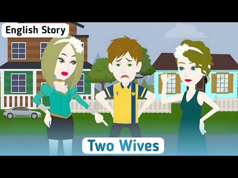 Two Wives: English Story | Animated Stories | English Cartoon Story