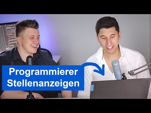 Programmierer reagiert auf IT Stellenanzeigen