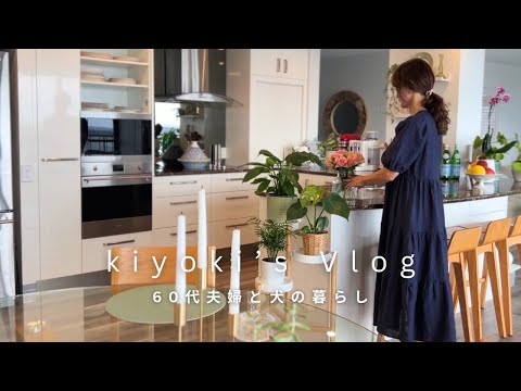 60代の幸せ作り｜小さなキッチンシンク下を美しく収納する日常｜北欧のプレゼント｜Vlog