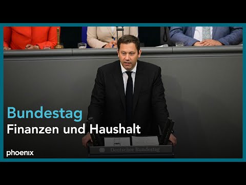 Bundestagsdebatte zum Regierungsprogramm Finanzen und Haushalt am 15.05.25