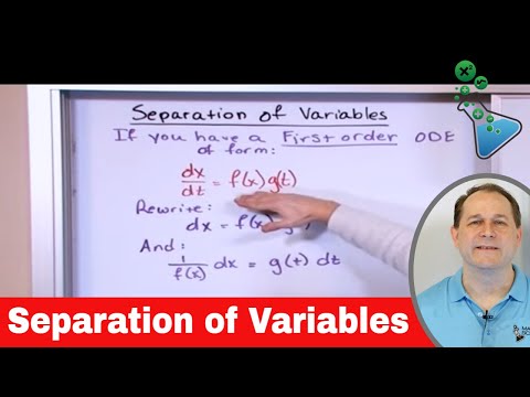 Separation of Variables - Learn Differential Equations
