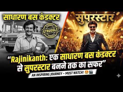 “रजनीकांत का सफर: आम इंसान से सिनेमा के भगवान तक”