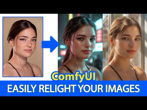 ComfyUI Basic - Easily Relight Your Images
