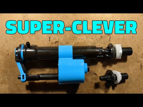 Very clever universal Skylo toilet cistern fill valve system