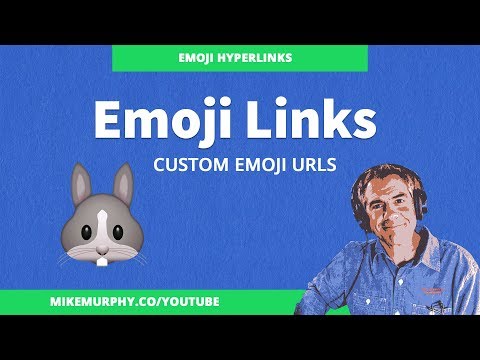 How To Create Custom Emoji Links in Wordpress 🐇