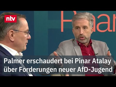 "Da schaudert's mich" - AfD-Chef und Ex-Grüner bei Atalay  - Palmer zofft sich mit Chrupalla