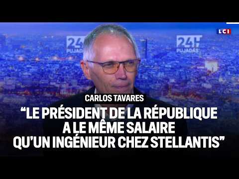 Salaire à 80 millions d'euros, budget, taxes... Carlos Tavares ancien PDG de Stellantis sur LCI｜LCI