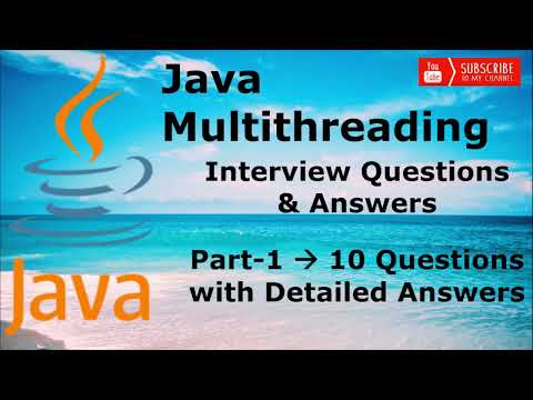 #1 - Java Multithreading Interview Questions Part-1[MOST ASKED] 1-4 Years Experienced