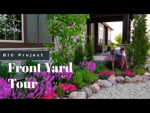 Front Yard Garden Tour, Wildflowers, Perennials & Our Big Project Sneak Peek!!!