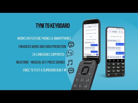 Tyni T9 Keyboard, app tutorial for Smartphones