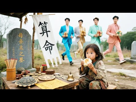 【全集】叔嬸狠趕3歲半小神算街頭擺攤！她壹語道破路過的總裁有血光災，結果意外和4個豪門舅舅認親！#短劇 #萌娃