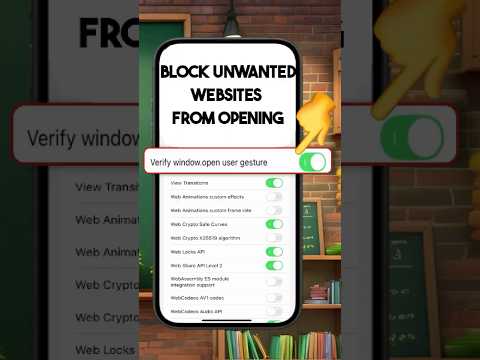 Block UNWANTED websites from opening on safari #shorts #iphone