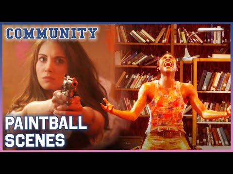Community but it's only paintball! | Community
