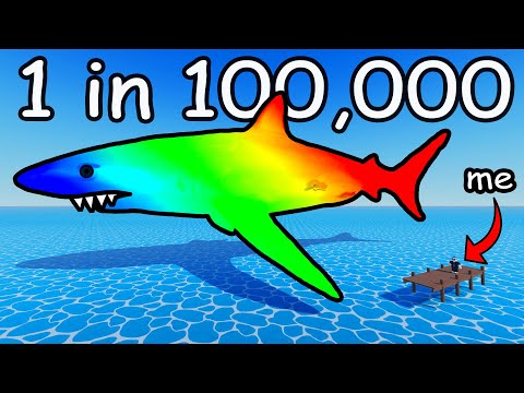 i reached BIGGEST SIZE in Roblox be a fish...