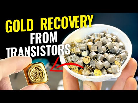 Gold Recovery from Metal Transistors  | Gold Recovery from Transistors