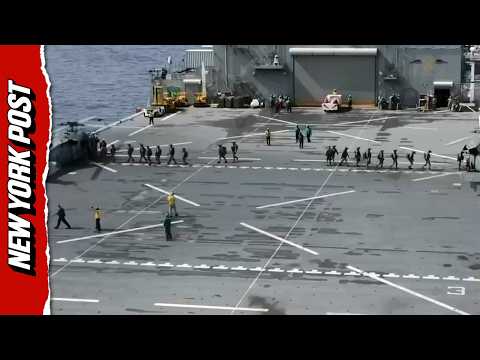 US Forces Intercept Sanctioned Vessel Linked To Iran In Overnight Operation