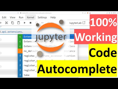 100% Working | Code Autocomplete in Jupyter Notebook without pip | Jupyter 7