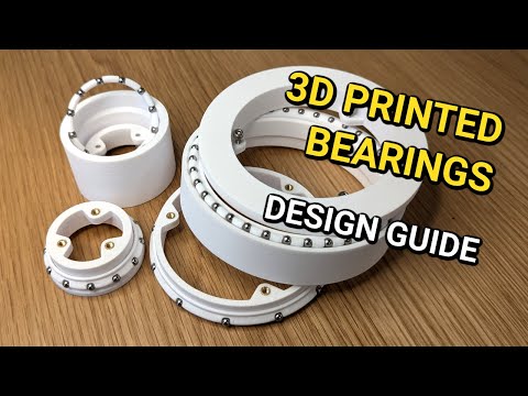 How to Make 3D Printed Bearings