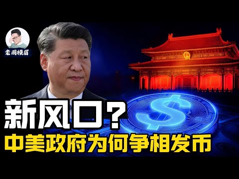 稳定币是什么?为何中美政府都抢着发币?这是普通人致富的新风口吗?人民币稳定币能撼动美元霸权吗? | 香港稳定币法案 | 穩定幣 | 京东币链科技 | Circle公司 | CRCL | 老周横眉
