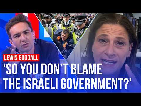 Israeli academic blames Gaza war on people protesting in Britain