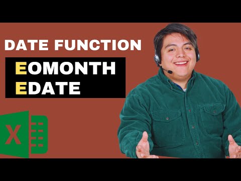 Excel Date Functions: EOMONTH and EDATE - Step-by-Step Tutorial