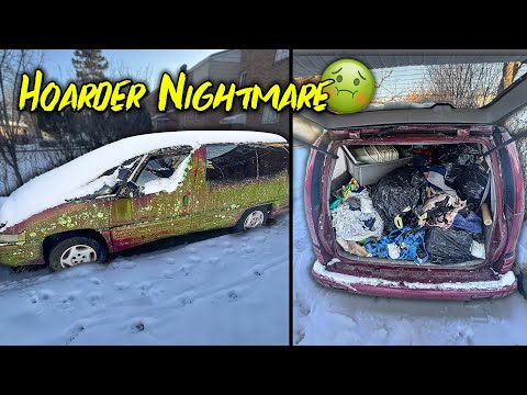 Hoarder's Nightmare: The Most Disgusting Car We’ve Ever Seen!