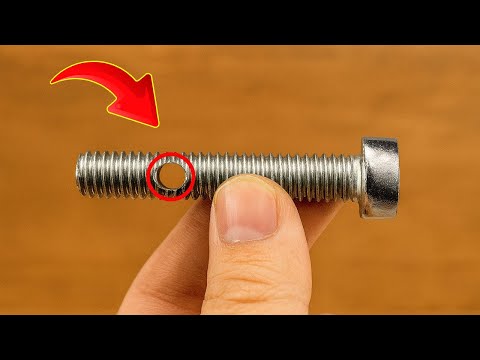 Just Drill a Small Hole in a Bolt… You’ll Be Shocked by Its Real Purpose