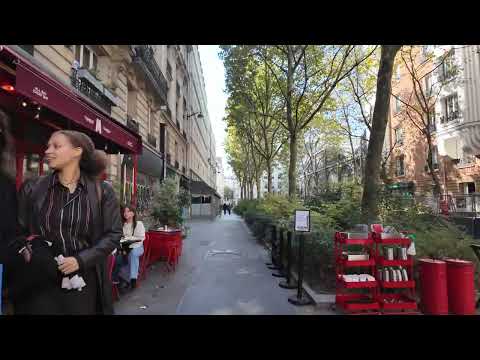 Paris Walking Tour - 2025 4K HDR - Paris, France