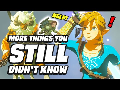 14 MORE Things You STILL Didn't Know In Zelda Breath Of The Wild