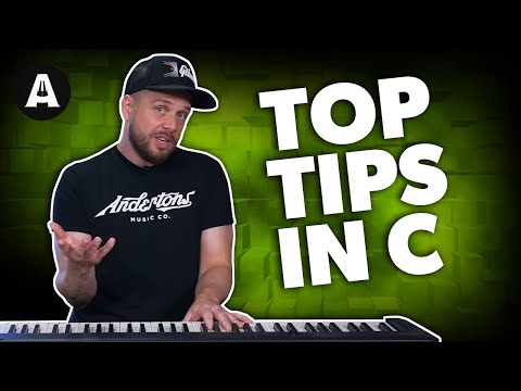 Piano Tips for Playing in C Major - Why Key Signatures are Unique?