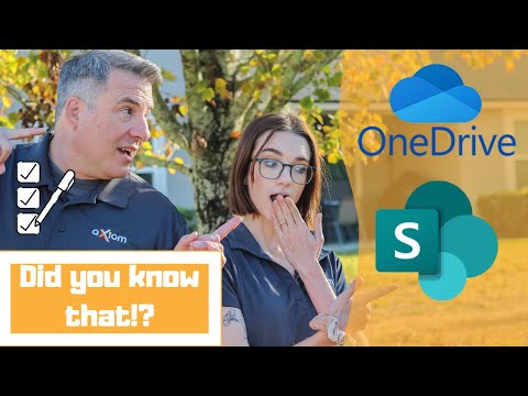 OneDrive vs. SharePoint