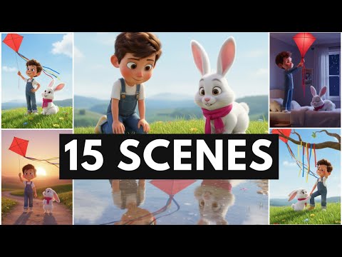 How To Create Professional AI Illustrations for Children's Book With Character and Scene Consistency